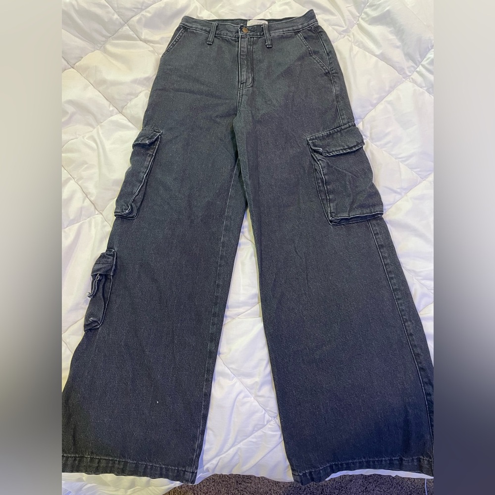 Black Cargo Pants